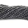 Natural Black Onyx Faceted Cut Round Ball Beads StrandLength is 14 Inches & Sizes from 4mm approx.